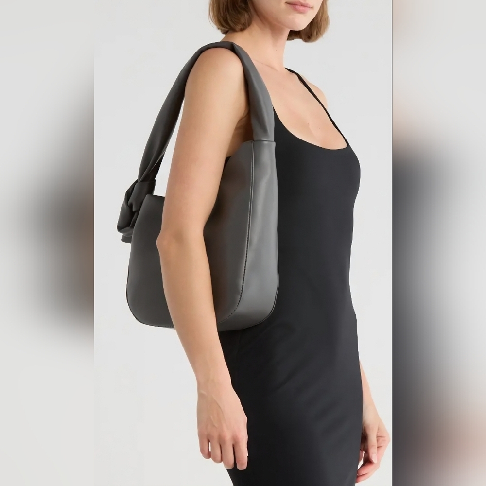BCBG Asymmetric Knot Shoulder Bag - Picture 9 of 14